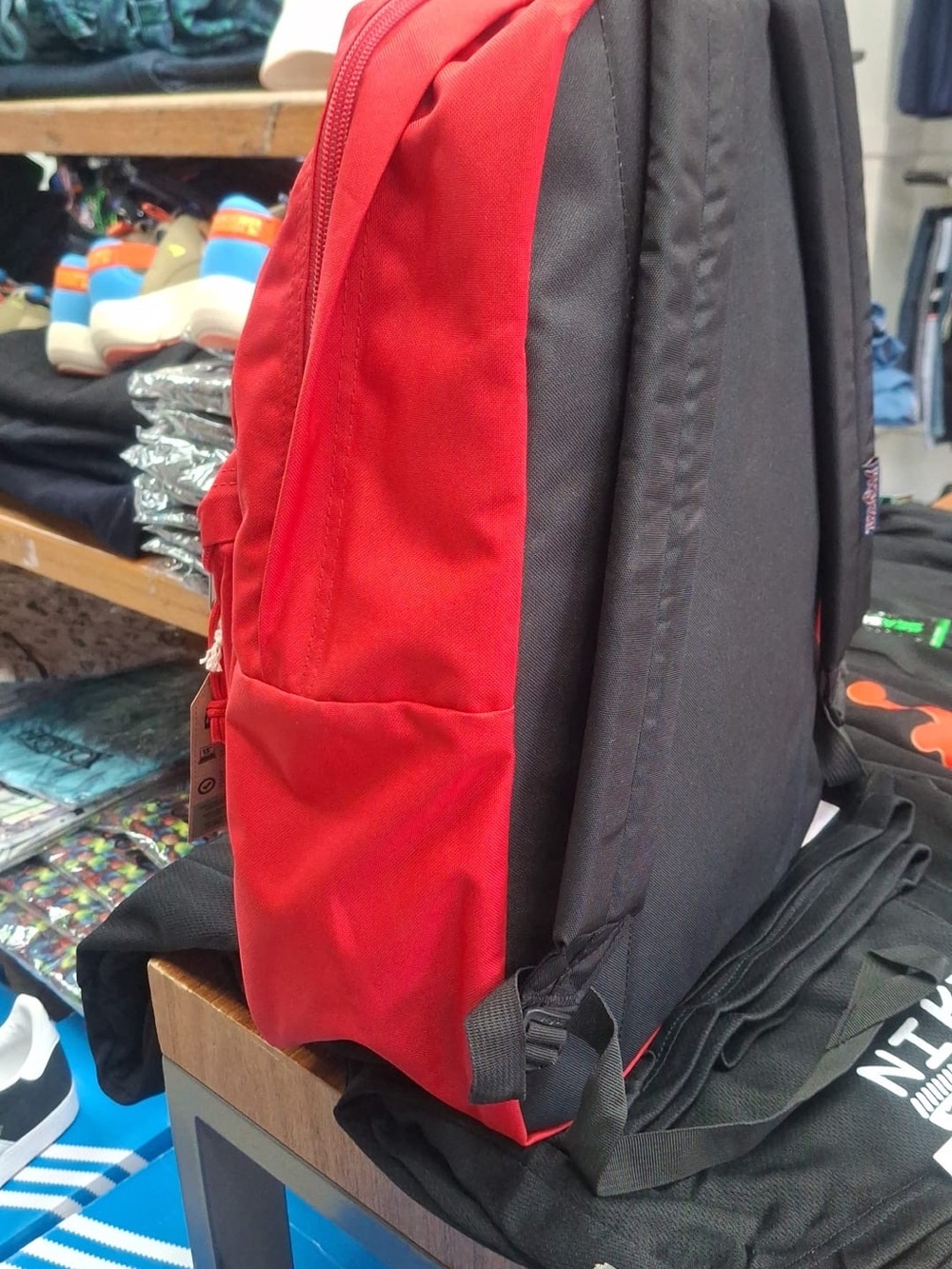 Jansport Red Everyday Classic Backpack - Picture 4 of 5